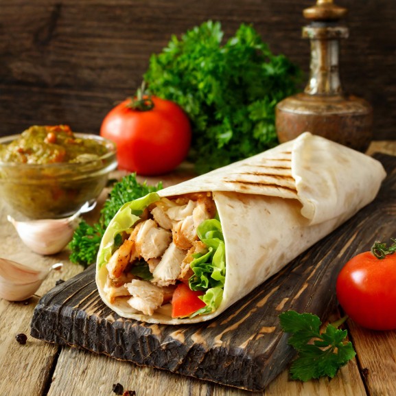 Шаурма арабська з куркою