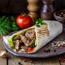 Шаурма арабська з телятиною