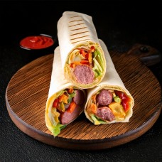 Хот-дог у лаваші асорті